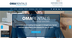 Desktop Screenshot of omarentals.co.uk