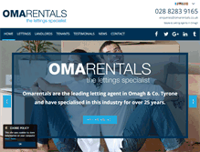 Tablet Screenshot of omarentals.co.uk